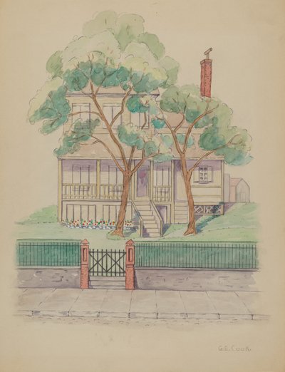 Stewart House, c. 1936. od Gladys Cook