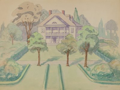 Bowery House od Gladys Cook