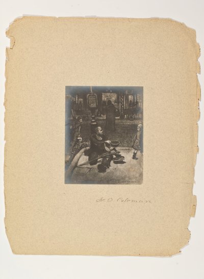 Scény ze života lidí, Portfolio Untitled, 1905. od Glenn O Coleman