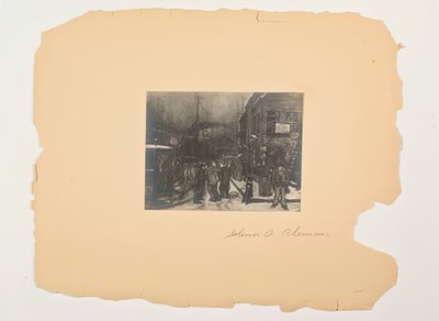 Scény ze života lidí, Portfolio Untitled, c. 1905-1906. od Glenn O Coleman