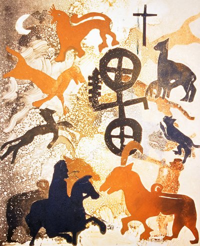 Moonlight, 2000 (monotisk) od Gloria Wallington