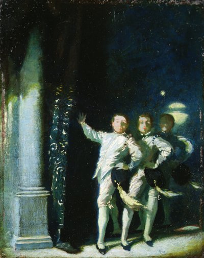 Caprice, měsíční tanec od Glyn Warren Philpot