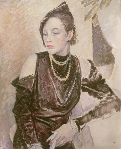 Slečna Gwendolen Cleaver, 1933 od Glyn Warren Philpot