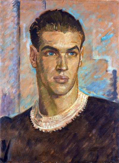 Portrét André Eglevského 1937 (olej na plátně) od Glyn Warren Philpot