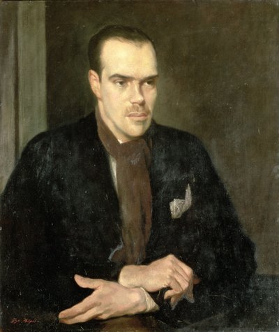 Portrét Van Coxe od Glyn Warren Philpot