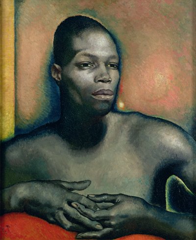 Studie černocha od Glyn Warren Philpot