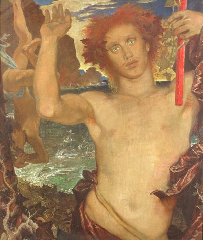 Proměna Dionýsa před tyrhénskými piráty, 1924 od Glyn Warren Philpot