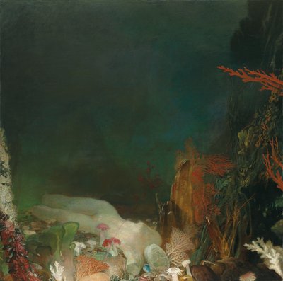 Pod mořem, cca 1914-18 (olej na plátně) od Glyn Warren Philpot