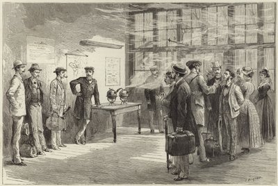 Cholera v Evropě (rytina) od Godefroy Durand