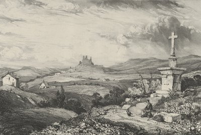 Zámek Larderole, 1832. od Godefroy Engelmann