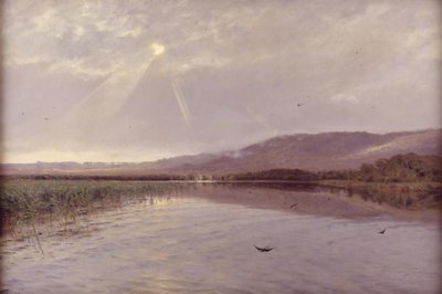Jezero v okrese Himmelbjerg, Jutsko od Godfred Christensen