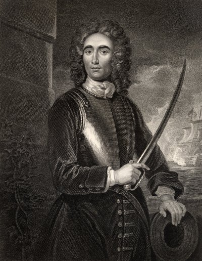 John Benbow, rytý W.T. Mote, z 