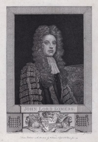John Somers od Godfrey (after) Kneller