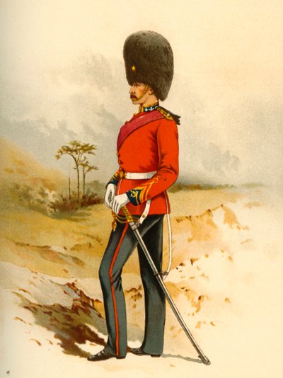23. - Royal Welsh Fusiliers, 1890. od Godfrey Douglas Giles