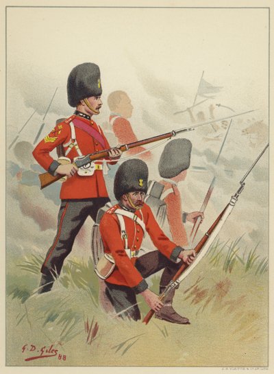 87. pluk princezny Viktorie (Royal Irish Fusiliers) od Godfrey Douglas Giles