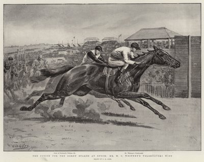 Finál pro Derby Stakes v Epsom, Volodyovski pana W. C. Whitneyho vítězí od Godfrey Douglas Giles
