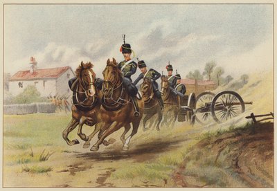 Královské koňské dělostřelectvo od Godfrey Douglas Giles