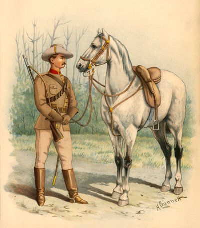 Viktoriánské pušky, 1890. od Godfrey Douglas Giles