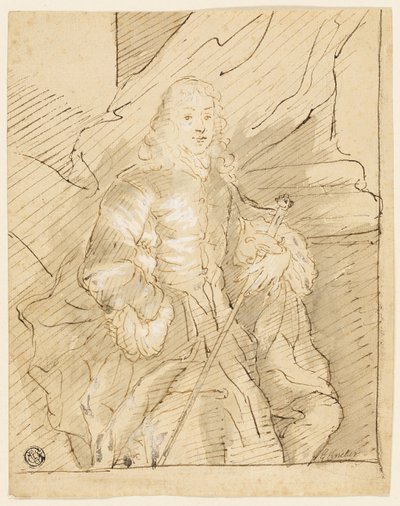 Hrabě z Mountrathu od Godfrey Kneller