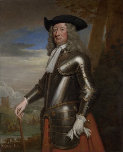 Henry Seymour Portman (asi 1637-1728) 1714 (olej na plátně) od Godfrey Kneller