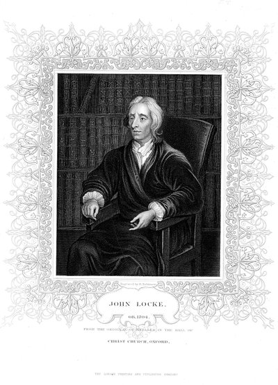 John Locke, anglický filozof, c1680-1704 od Godfrey Kneller