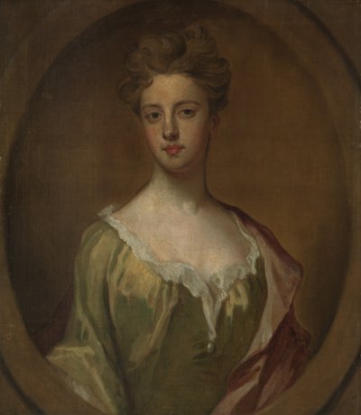 Lady Mary Berkeley, manželka Thomase Chamberse, ca. 1700. od Godfrey Kneller