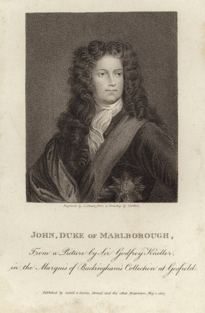 Portrét Johna Churchilla, vévody z Marlborough od Godfrey Kneller