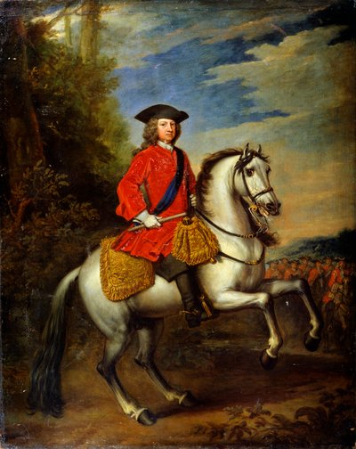 Portrét krále Jiřího I. Velké Británie, 1717 od Godfrey Kneller