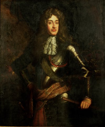 Portrét krále Jakuba II od Godfrey Kneller