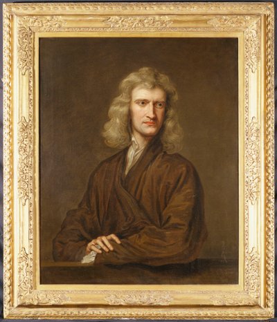 Portrét sira Isaaca Newtona od Godfrey Kneller