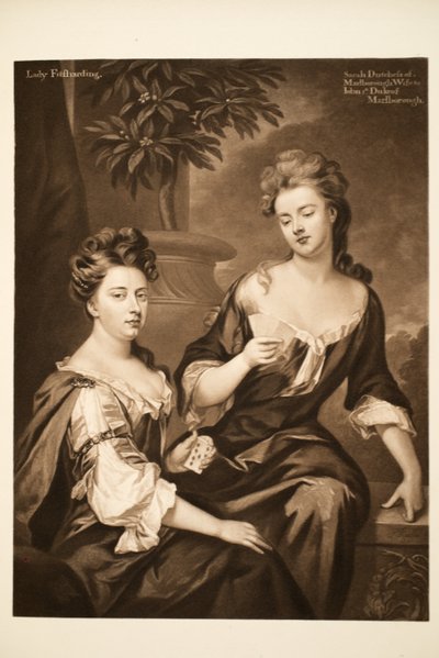 Sarah, vévodkyně z Marlborough a lady Fitzharding, hospoda. 1902 (kolotyp) od Godfrey Kneller