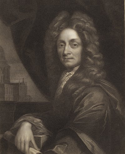 Sir Christopher Wren od Godfrey Kneller