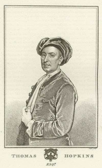 Thomas Hopkins, Esquire od Godfrey Kneller