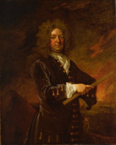 Viceadmirál sir John Leake (1656-1720), konec 17. až počátek 18. století (olejomalba) od Godfrey Kneller