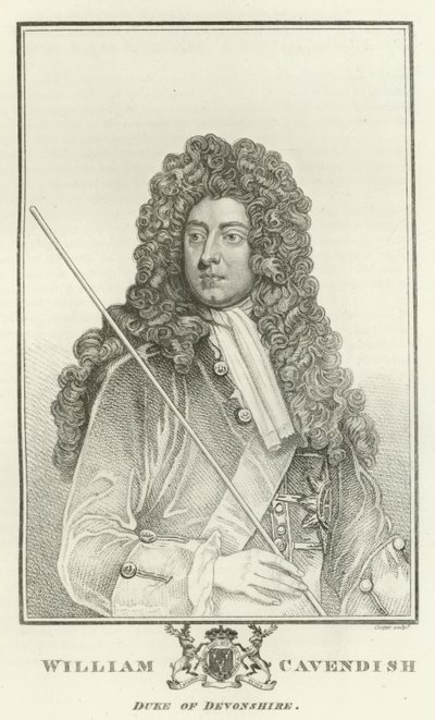 William Cavendish, vévoda z Devonshire od Godfrey Kneller
