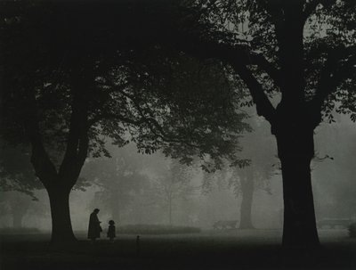 Regents Park, Londýn 50. léta 20. století od Godfrey Macdominic
