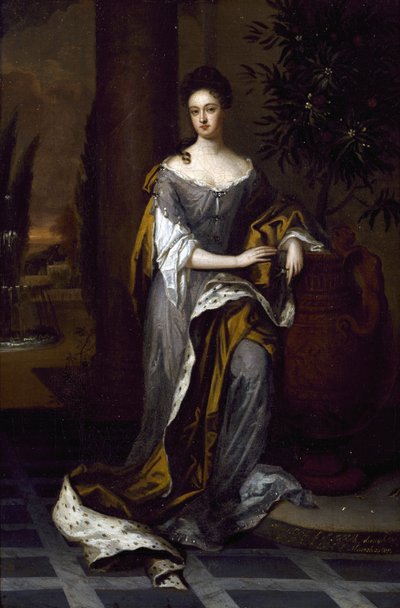 Portrét dámy, bez data od Godfrey studio of Kneller