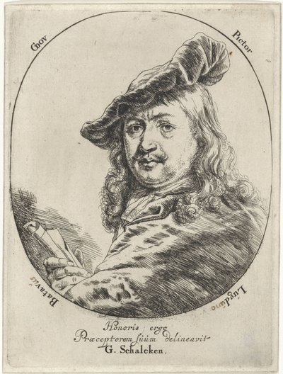 Portrét Gerarda Doua od Godfried Schalcken