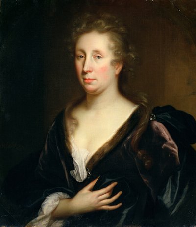 Portrét umělkyně Rachel Ruysch od Godfried Schalcken