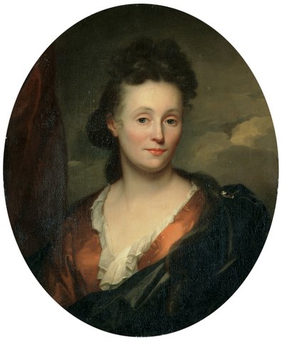 Portrét umělcovy manželky Francoise van Diemen od Godfried Schalcken