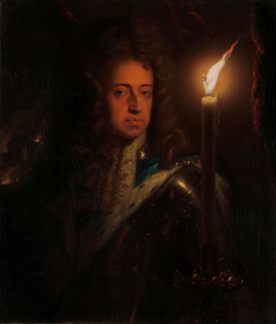 William Oranžský, král Anglie a Stadtholder, c. 1692-97 od Godfried Schalcken