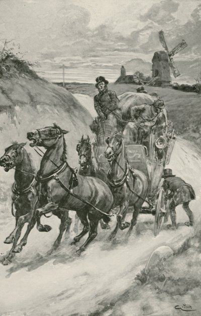 Dostavník za starých časů od Gordon Frederick Browne