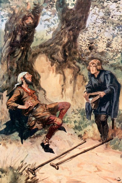 „Pojď, Bon Bec, u Tvých bílých žáber, nezapomněl jsem svůj obchod“ od Gordon Frederick Browne