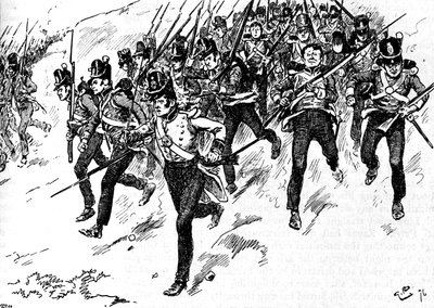 Dilkessova brigáda stráží se objevila, 1896, 1902 od Gordon Frederick Browne