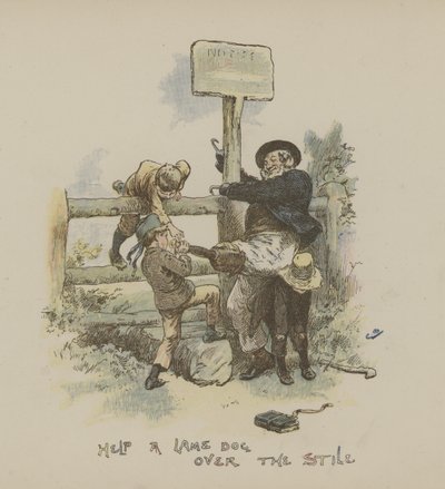 Pomozte Kulhavému Psovi Přes Stile od Gordon Frederick Browne