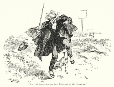 Ilustrace k Příběhu hledačů pokladů od E Nesbita (litho) od Gordon Frederick Browne