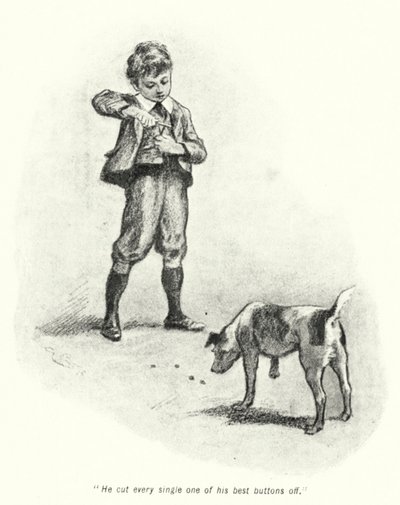 Ilustrace k Příběhu hledačů pokladů od E Nesbita (litho) od Gordon Frederick Browne