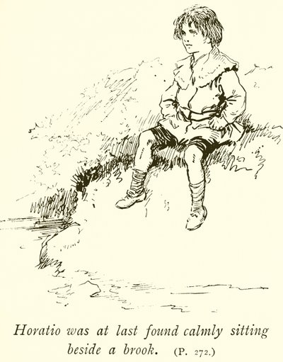 Nelson jako chlapec od Gordon Frederick Browne