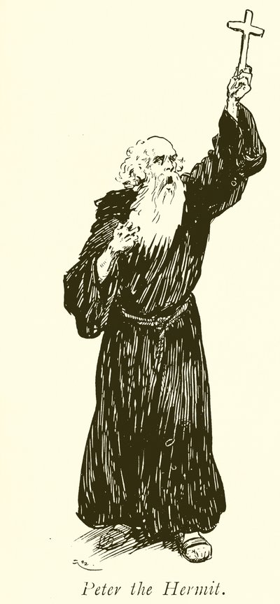 Petr poustevník od Gordon Frederick Browne