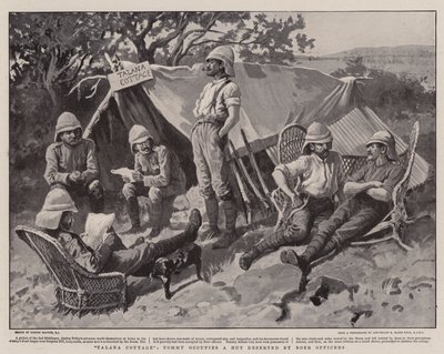 Talana Cottage, Tommy obývá chatrč opuštěnou búrskými důstojníky od Gordon Frederick Browne